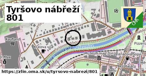 Tyršovo nábřeží 801, Zlín