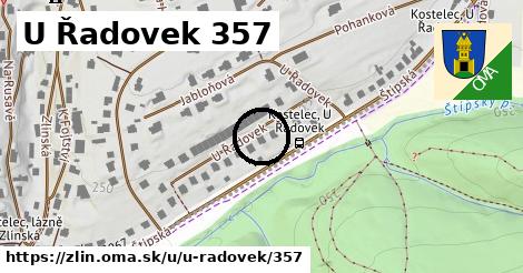 U Řadovek 357, Zlín