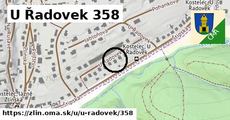 U Řadovek 358, Zlín