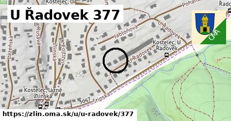 U Řadovek 377, Zlín