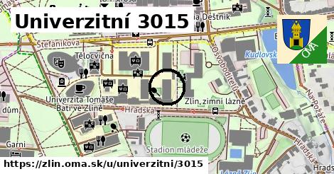 Univerzitní 3015, Zlín