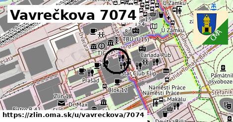 Vavrečkova 7074, Zlín