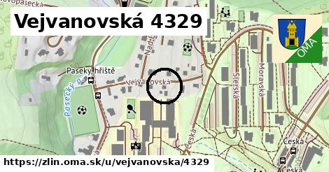 Vejvanovská 4329, Zlín
