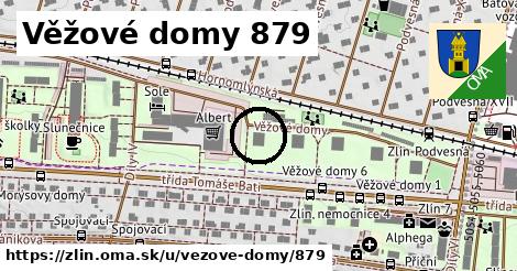 Věžové domy 879, Zlín