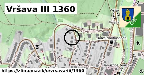 Vršava III 1360, Zlín