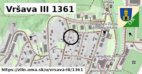 Vršava III 1361, Zlín