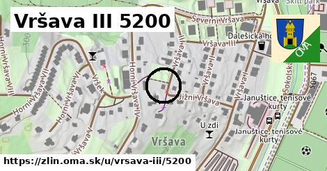 Vršava III 5200, Zlín