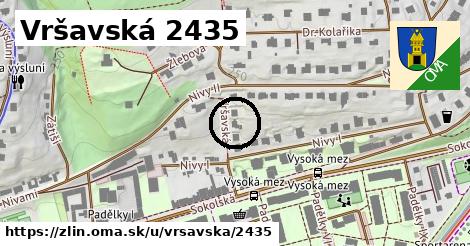 Vršavská 2435, Zlín