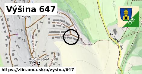 Výšina 647, Zlín