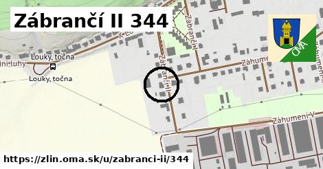 Zábrančí II 344, Zlín