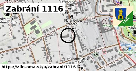 Zabrání 1116, Zlín