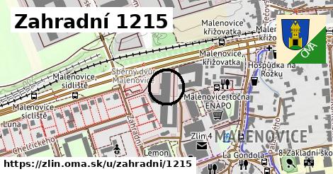 Zahradní 1215, Zlín