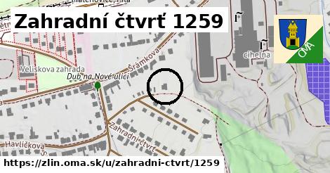 Zahradní čtvrť 1259, Zlín