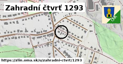 Zahradní čtvrť 1293, Zlín