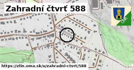 Zahradní čtvrť 588, Zlín