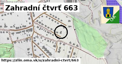 Zahradní čtvrť 663, Zlín