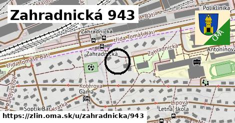 Zahradnická 943, Zlín