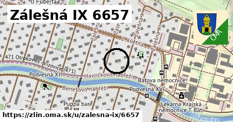 Zálešná IX 6657, Zlín