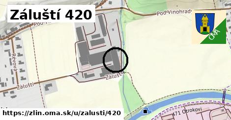 Záluští 420, Zlín