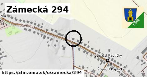 Zámecká 294, Zlín