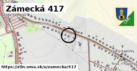 Zámecká 417, Zlín