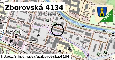 Zborovská 4134, Zlín