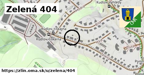 Zelená 404, Zlín