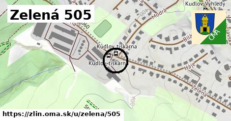 Zelená 505, Zlín