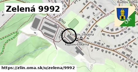 Zelená 9992, Zlín