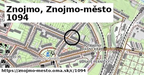 Znojmo, Znojmo-město <span class="supisne">1094</span>