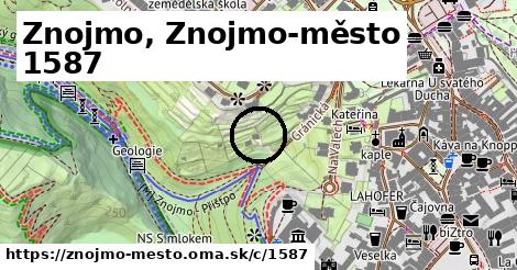 Znojmo, Znojmo-město <span class="supisne">1587</span>