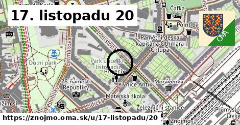 17. listopadu 20, Znojmo