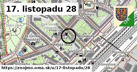 17. listopadu 28, Znojmo