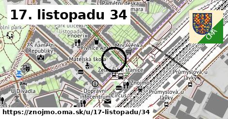 17. listopadu 34, Znojmo