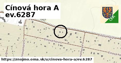 Cínová hora A ev.6287, Znojmo