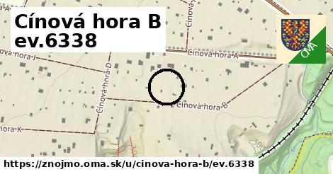 Cínová hora B ev.6338, Znojmo