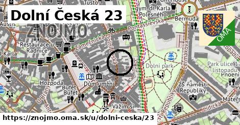 Dolní Česká 23, Znojmo