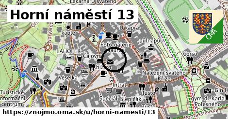 Horní náměstí 13, Znojmo