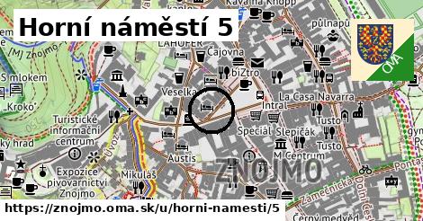 Horní náměstí 5, Znojmo