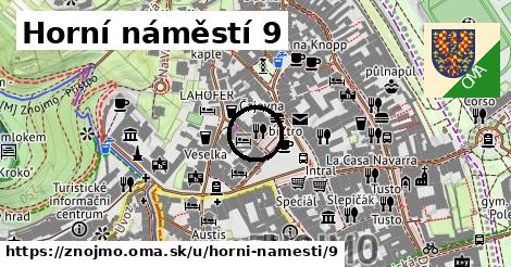 Horní náměstí 9, Znojmo