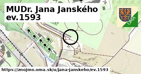 MUDr. Jana Janského ev.1593, Znojmo