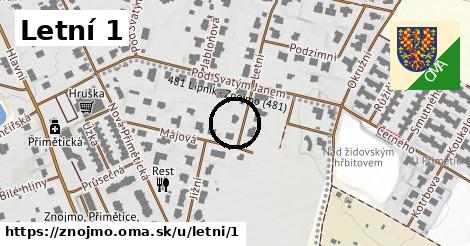 Letní 1, Znojmo