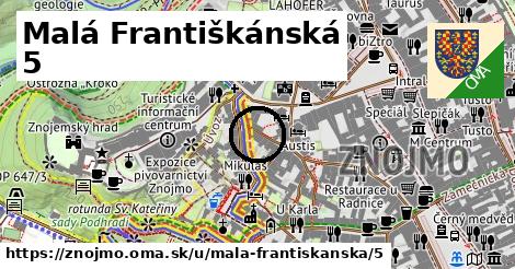 Malá Františkánská 5, Znojmo