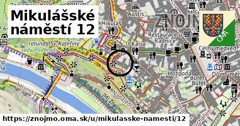 Mikulášské náměstí 12, Znojmo