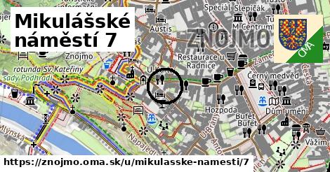 Mikulášské náměstí 7, Znojmo