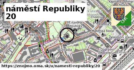 náměstí Republiky 20, Znojmo