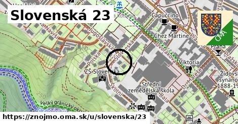 Slovenská 23, Znojmo