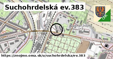 Suchohrdelská ev.383, Znojmo