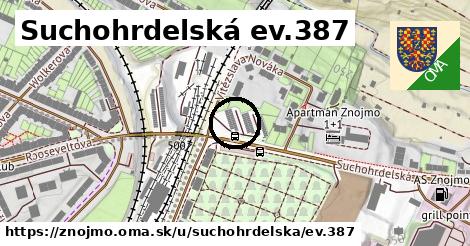 Suchohrdelská ev.387, Znojmo