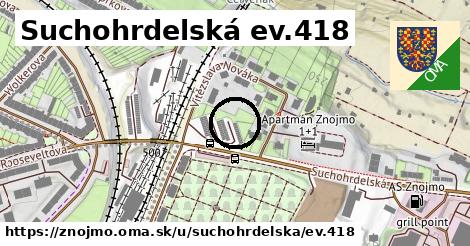 Suchohrdelská ev.418, Znojmo